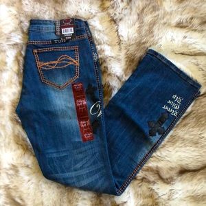 Cowgirl Tuff Company unBelieveable Copper Jean